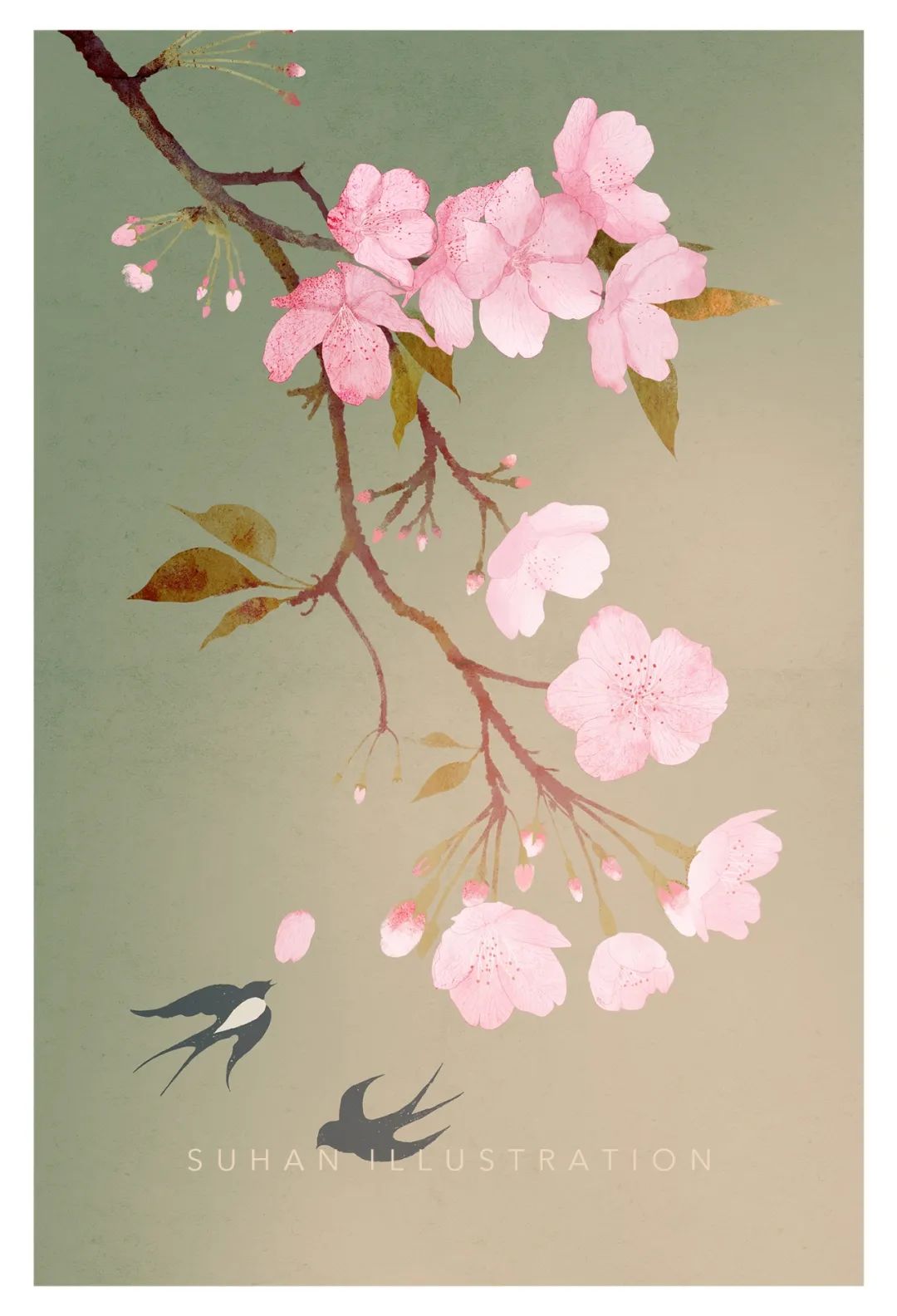 90年代画风的插画师,90后插画师画出美丽乡村