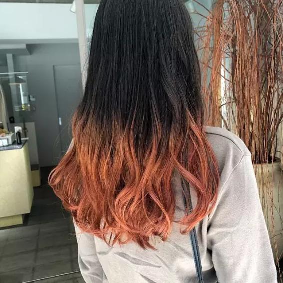 微潮色染发颜色推荐,恶魔紫色