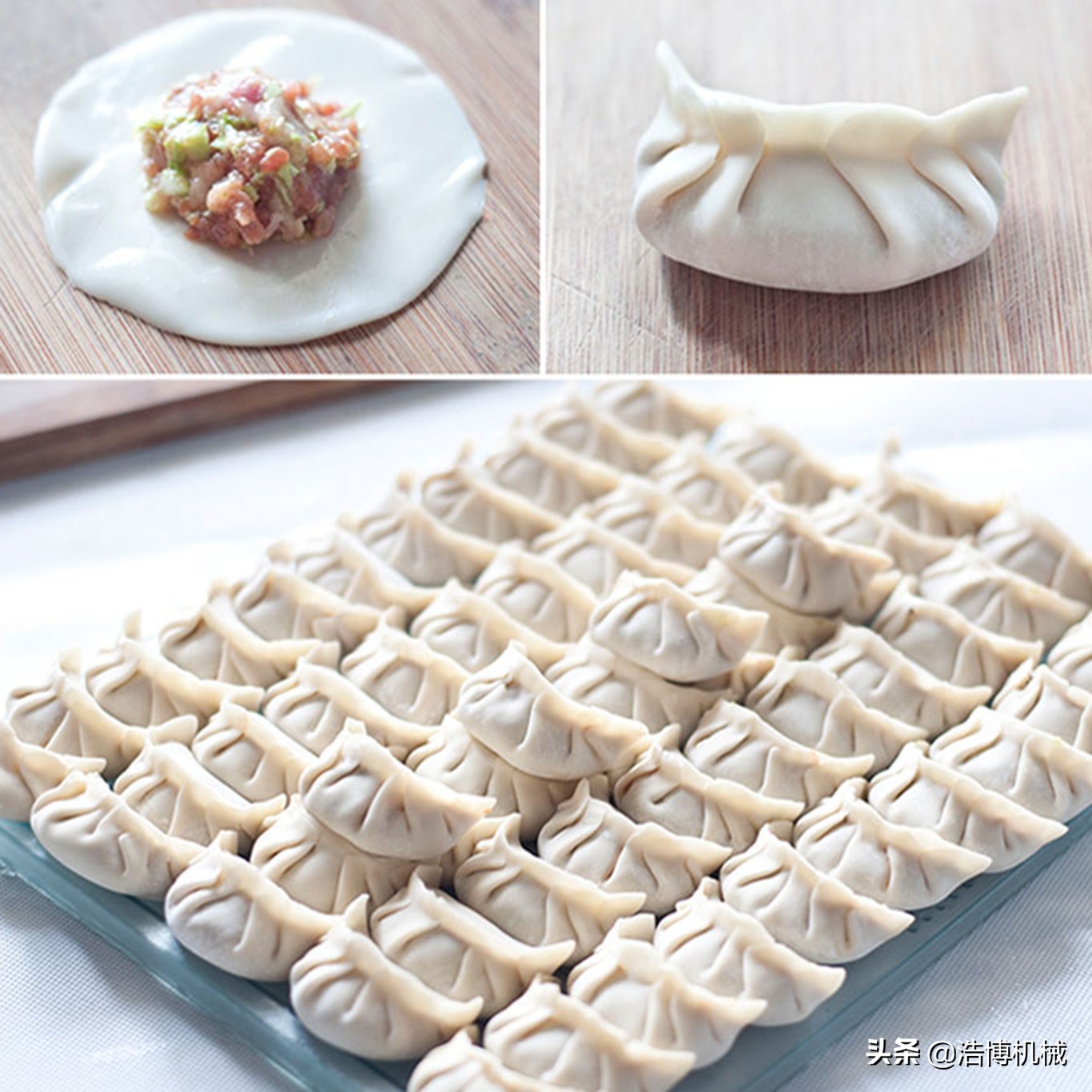 仿手工饺子皮机调试教程,自制饺子皮机械设备