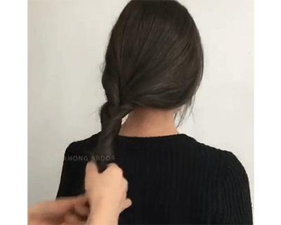 简单编发学生,手残党都会的编发教程学生