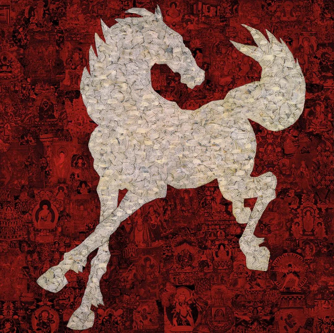 常玉群马图拍卖,常玉巨作群马首度亮相拍卖市场