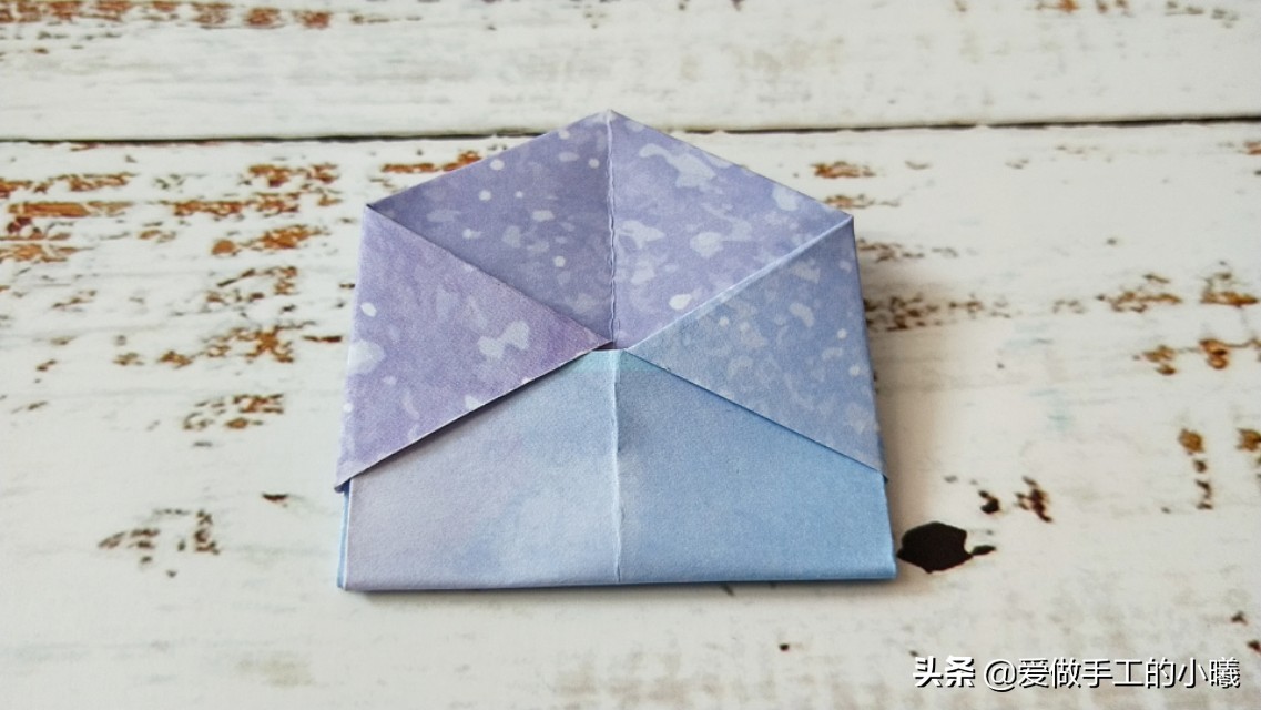 简单多层零钱包折纸,零钱包折纸图解