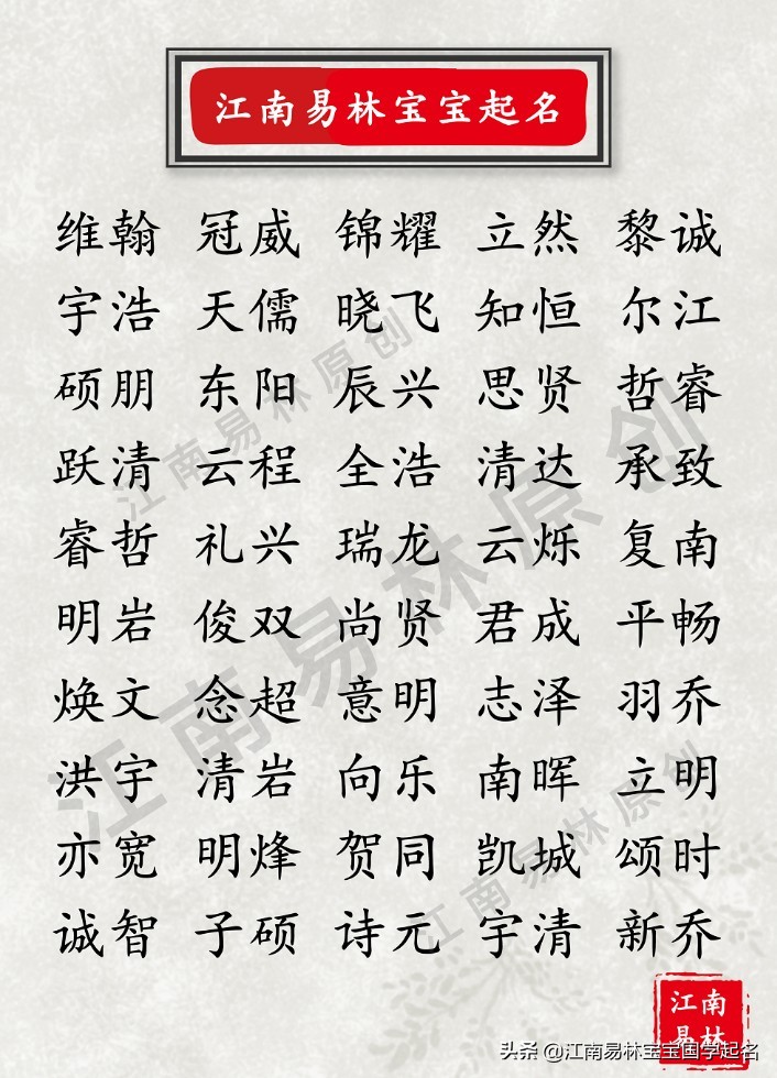 100个好听寓意好的男孩名字,寓意好的100个乳名男孩