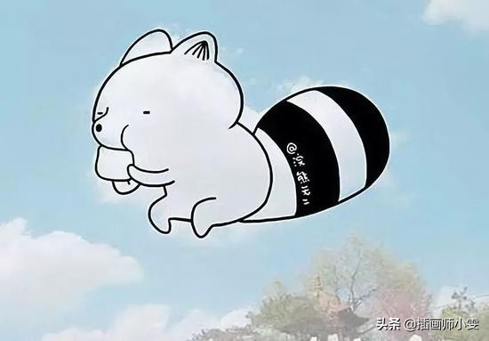 某位插画师云上作画网友直呼太可爱