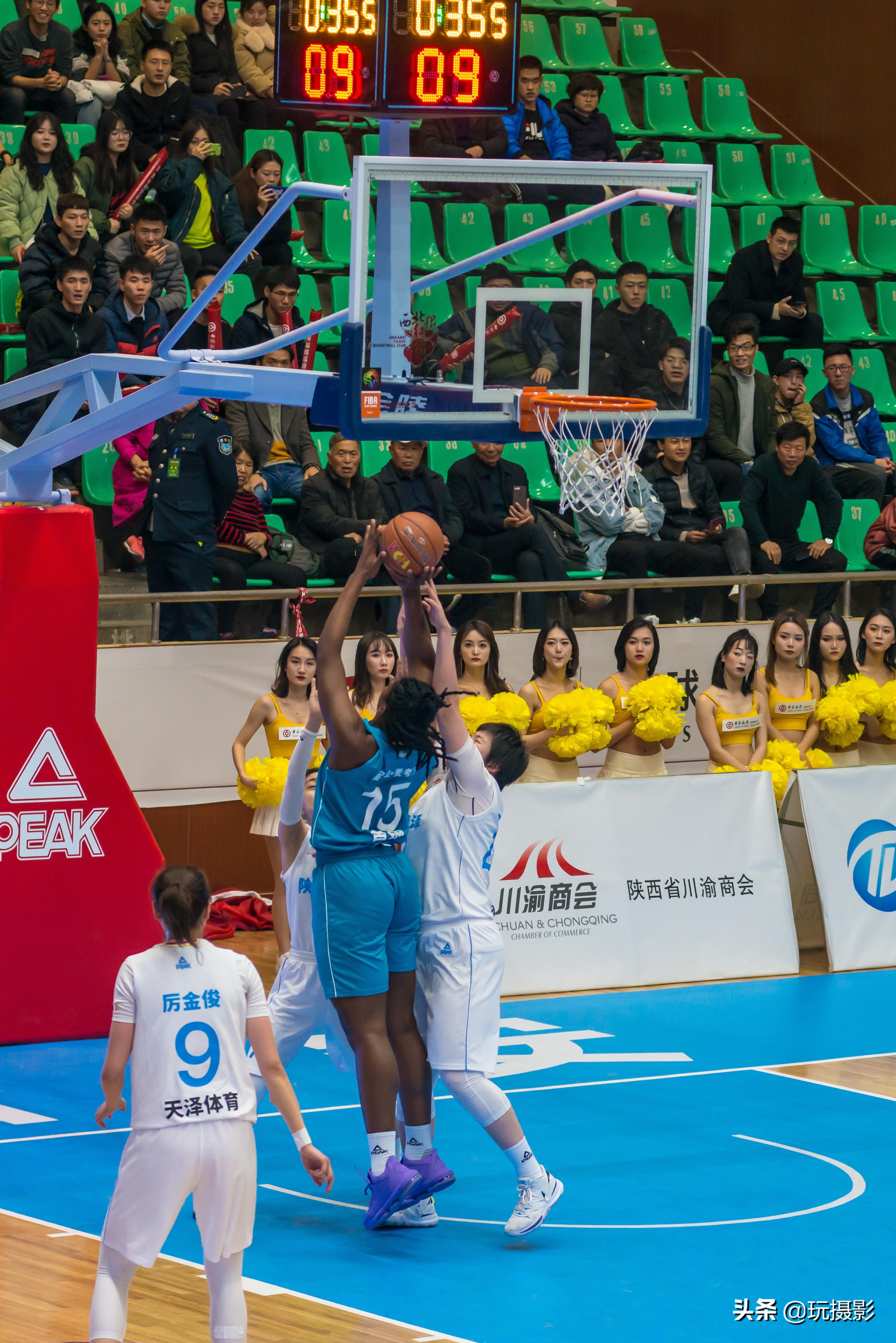 西安天泽与北京首钢比赛一场陕西体育界的盛事