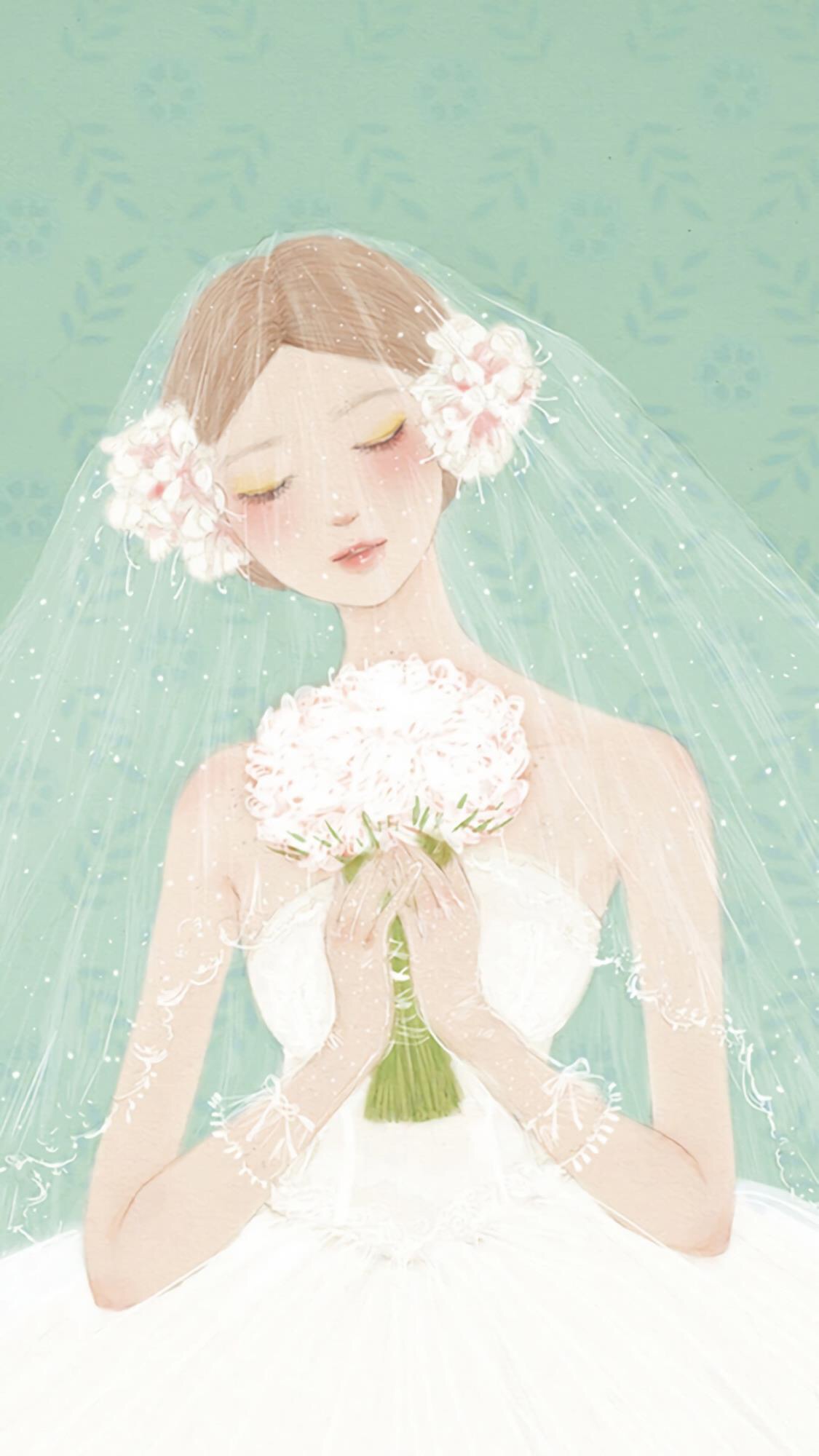 干净绿色系锁屏壁纸聊天背景,最近很火绿色的锁屏壁纸