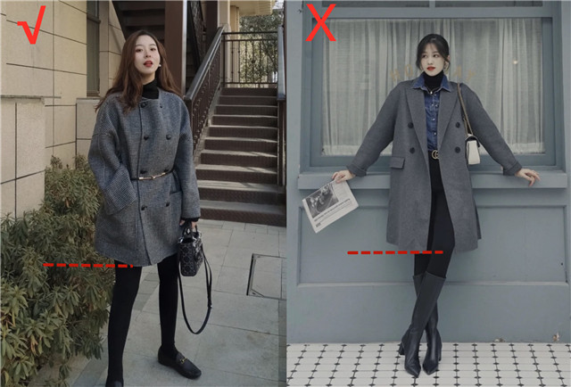 小个子女生如何挑选大衣衣长,小个子女人大衣怎么搭配才洋气