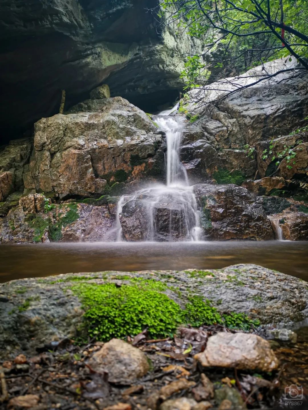徒步穿越北驼梁完整版,穿越花海古道游记