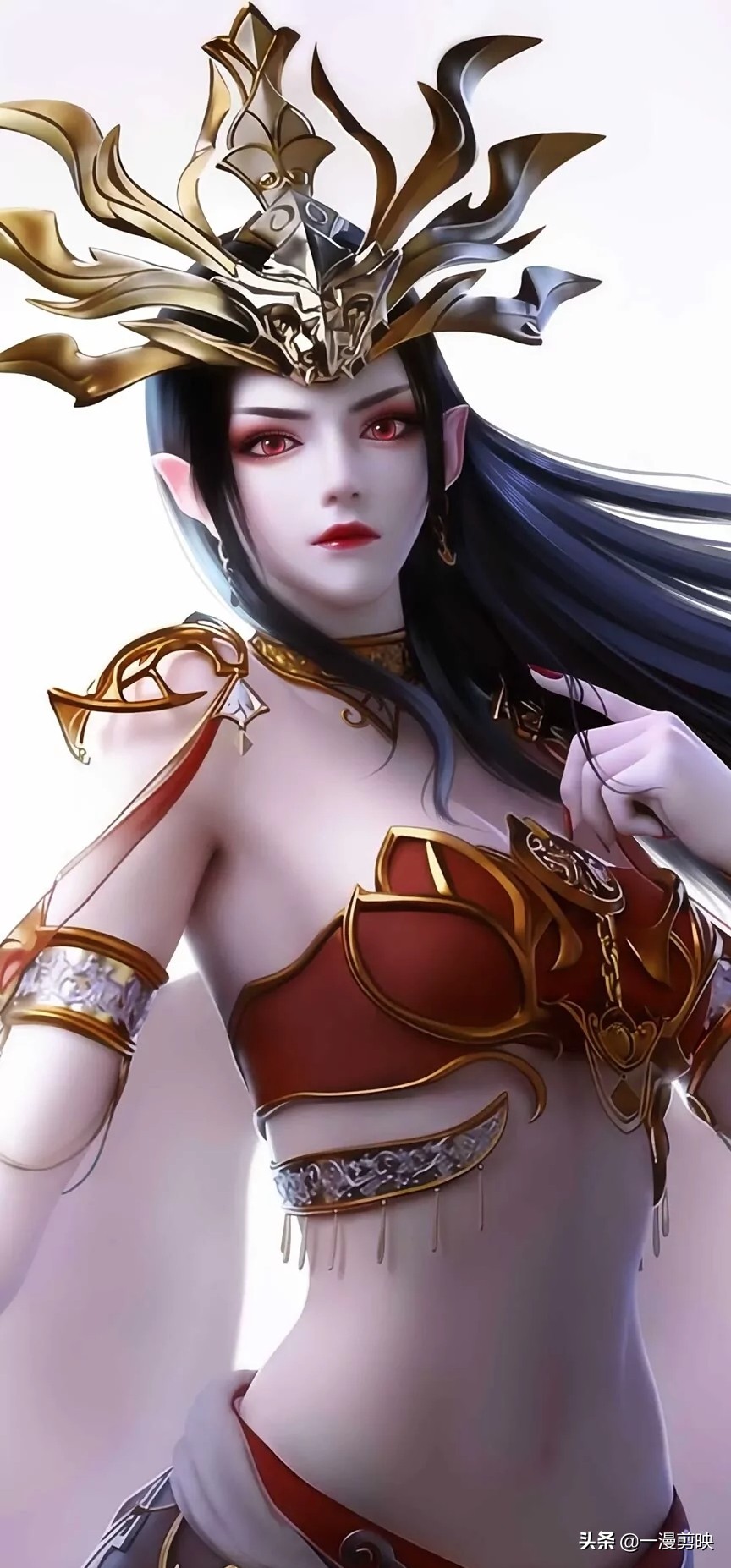 国漫崛起-古风美少女图片鉴赏之《威凛王风》