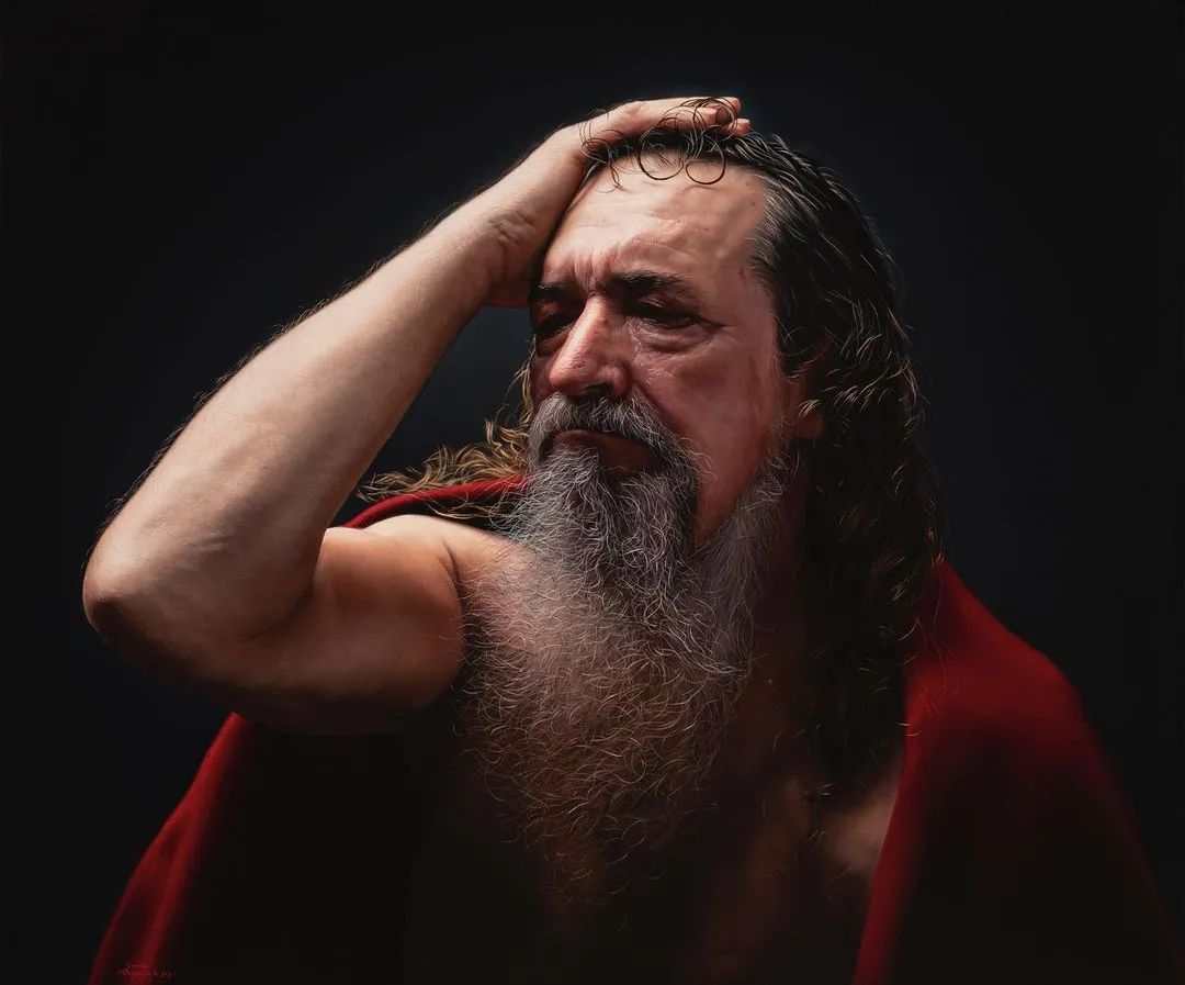 比冷军画的还像的超写实画家,比冷军写实的画