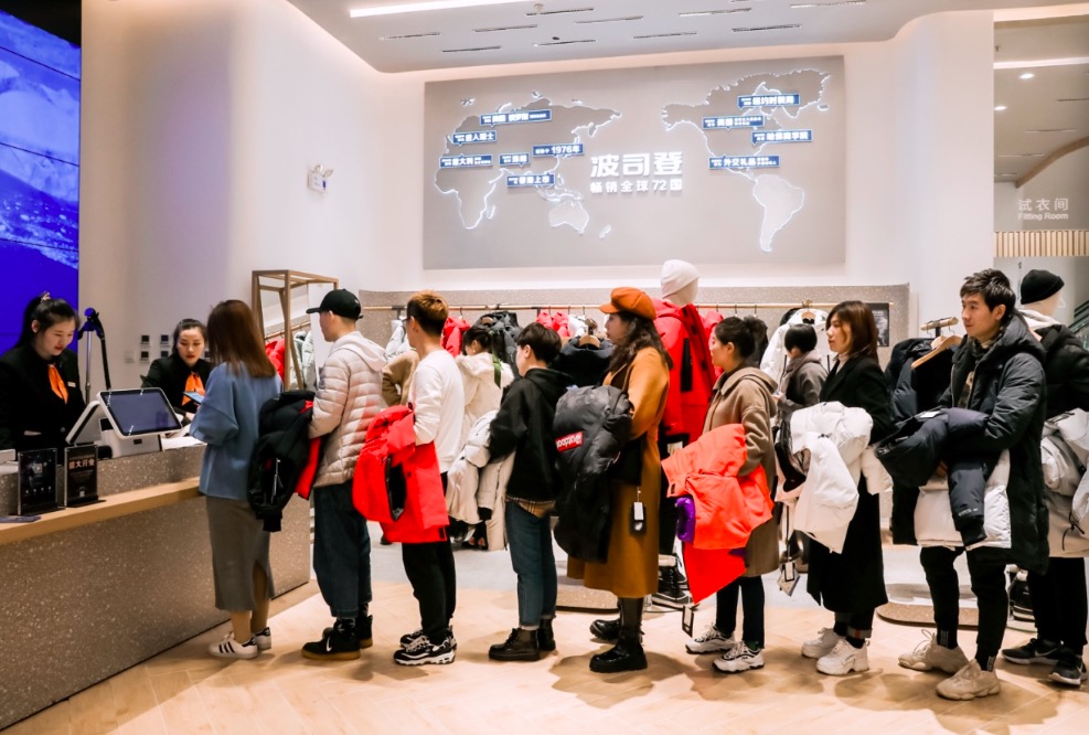 老外真的有在买波司登吗,外国人买中国羽绒服