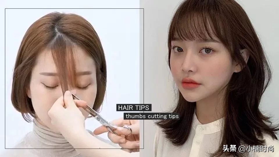 发型师法式刘海鬓角修剪教程,发型师剪法式刘海教程网红