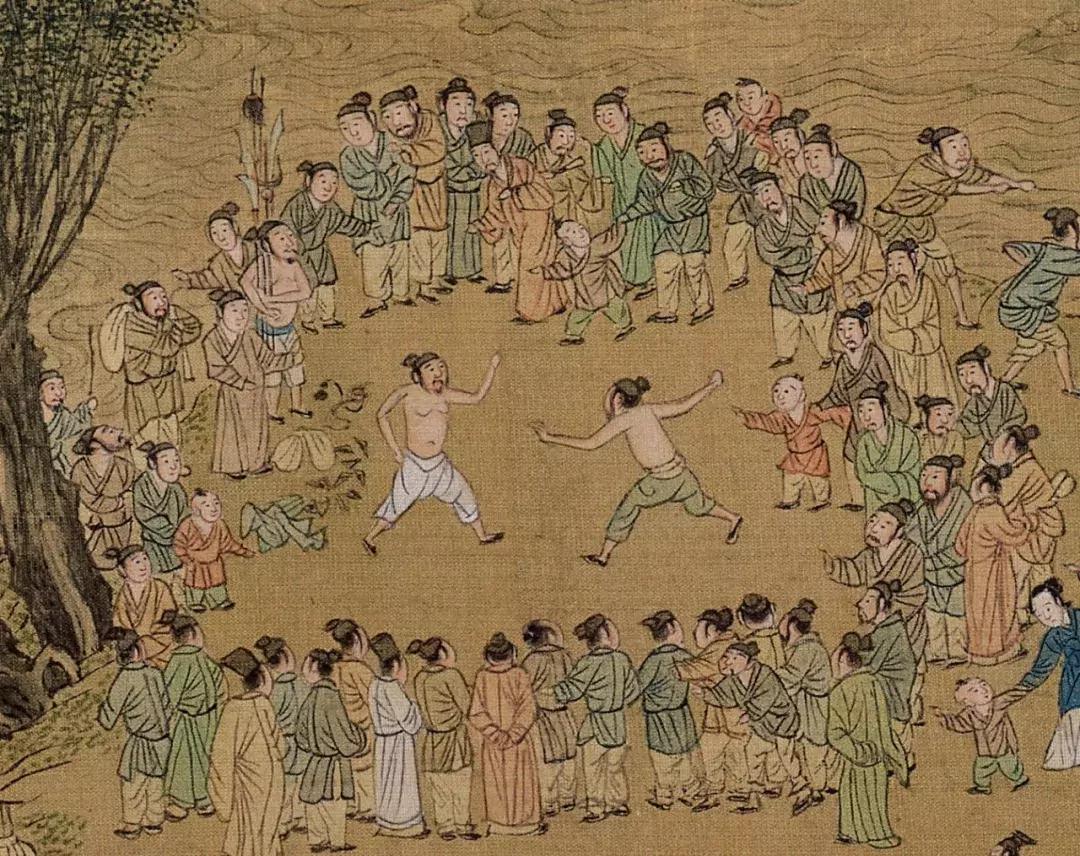 古画中的体育运动,古画中的运动