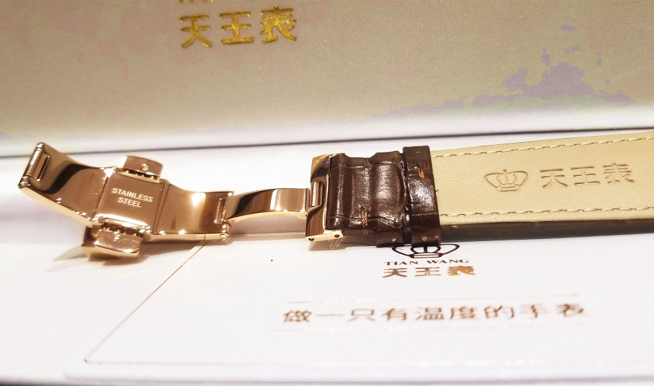 天王休闲腕表,天王全镂空男士机械腕表