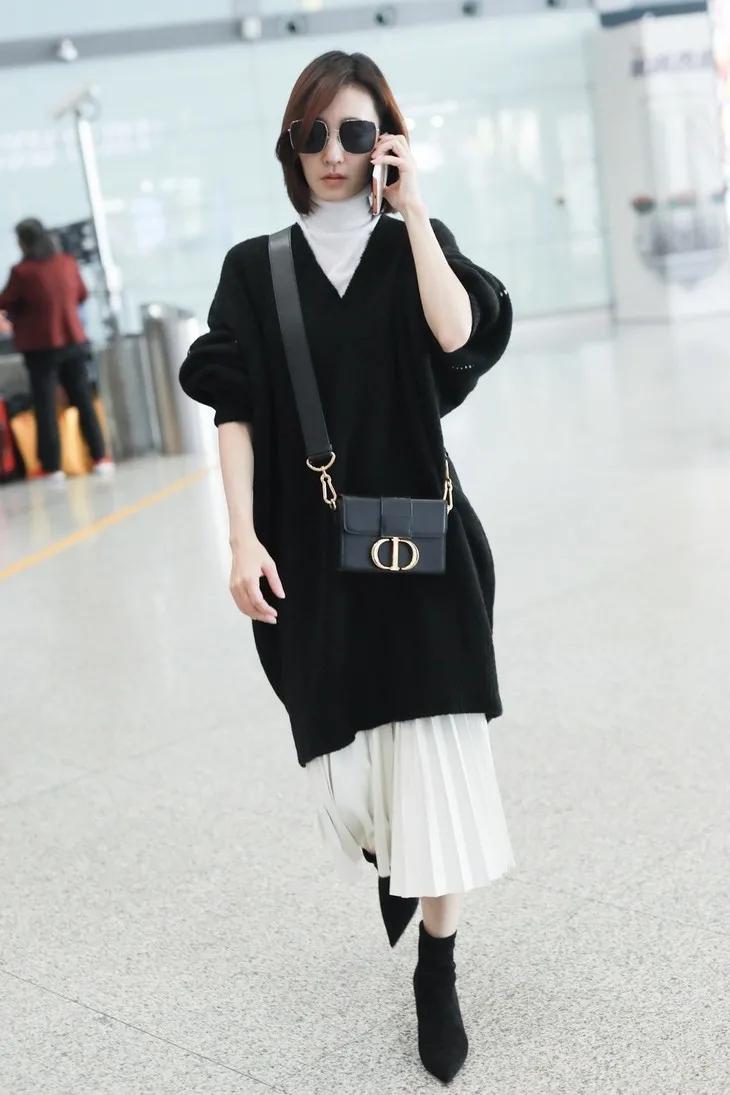 jennie同款提花高领毛衣,jennie同款开衫毛衣