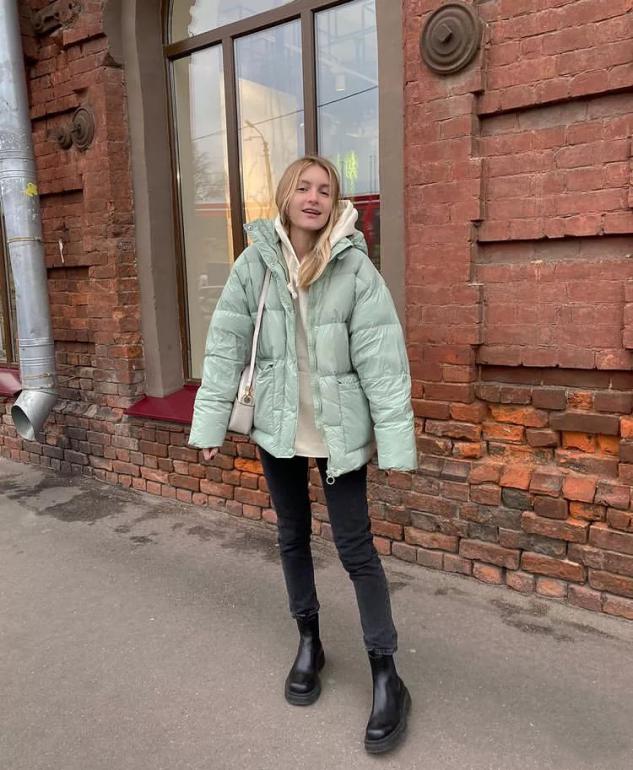 小脚裤冬季穿搭图片大全,冬天小脚裤配什么鞋子最好看