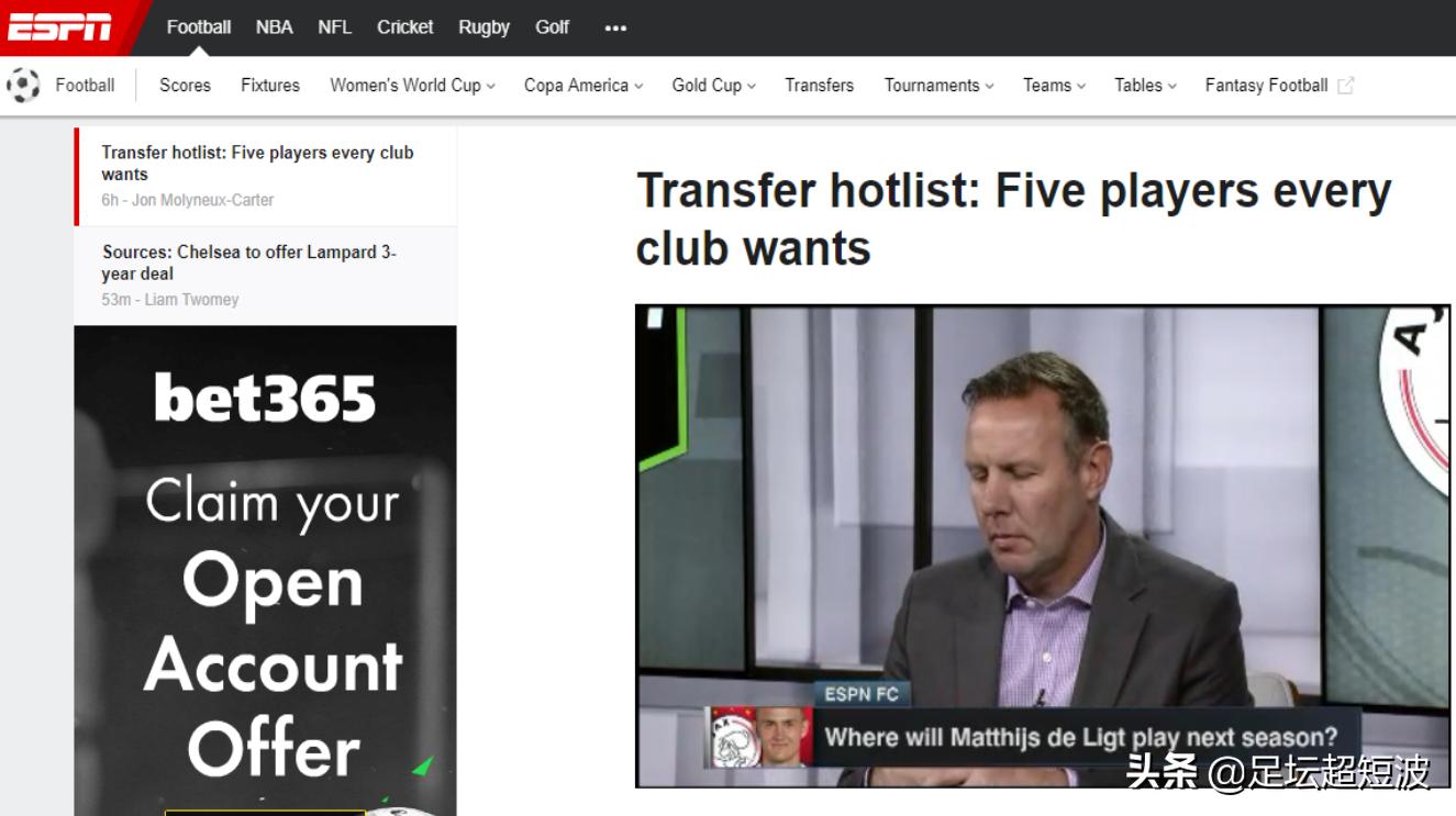 espn转会市场,espn转会评分排行