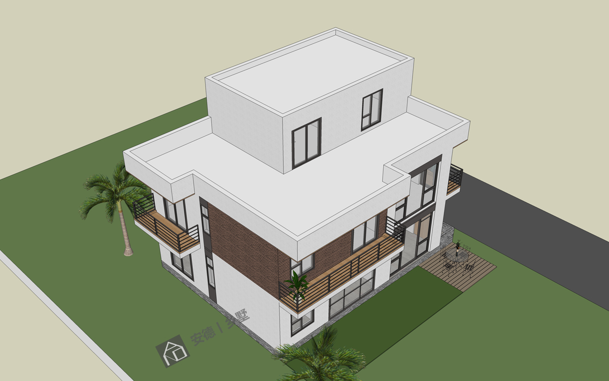 海南一层别墅主体造价,海南文昌13x10米别墅