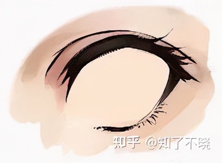 单眼皮大眼的画法教程,水灵灵大眼睛的画法你学会了吗