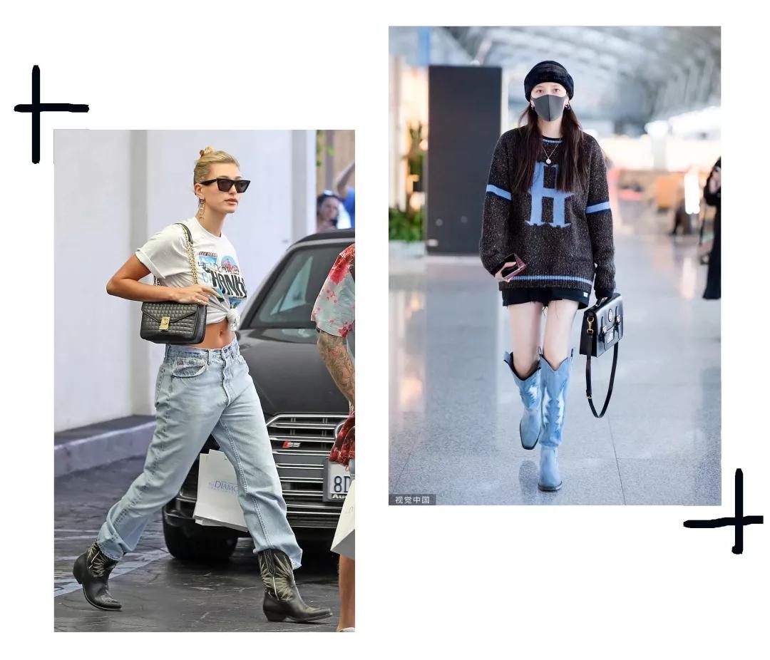 今年的靴子一言难尽,今年靴子流行高跟还是低跟