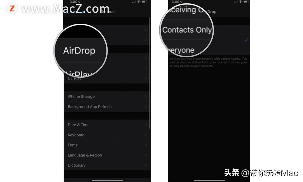 airdrop发不过去,airdrop不亮