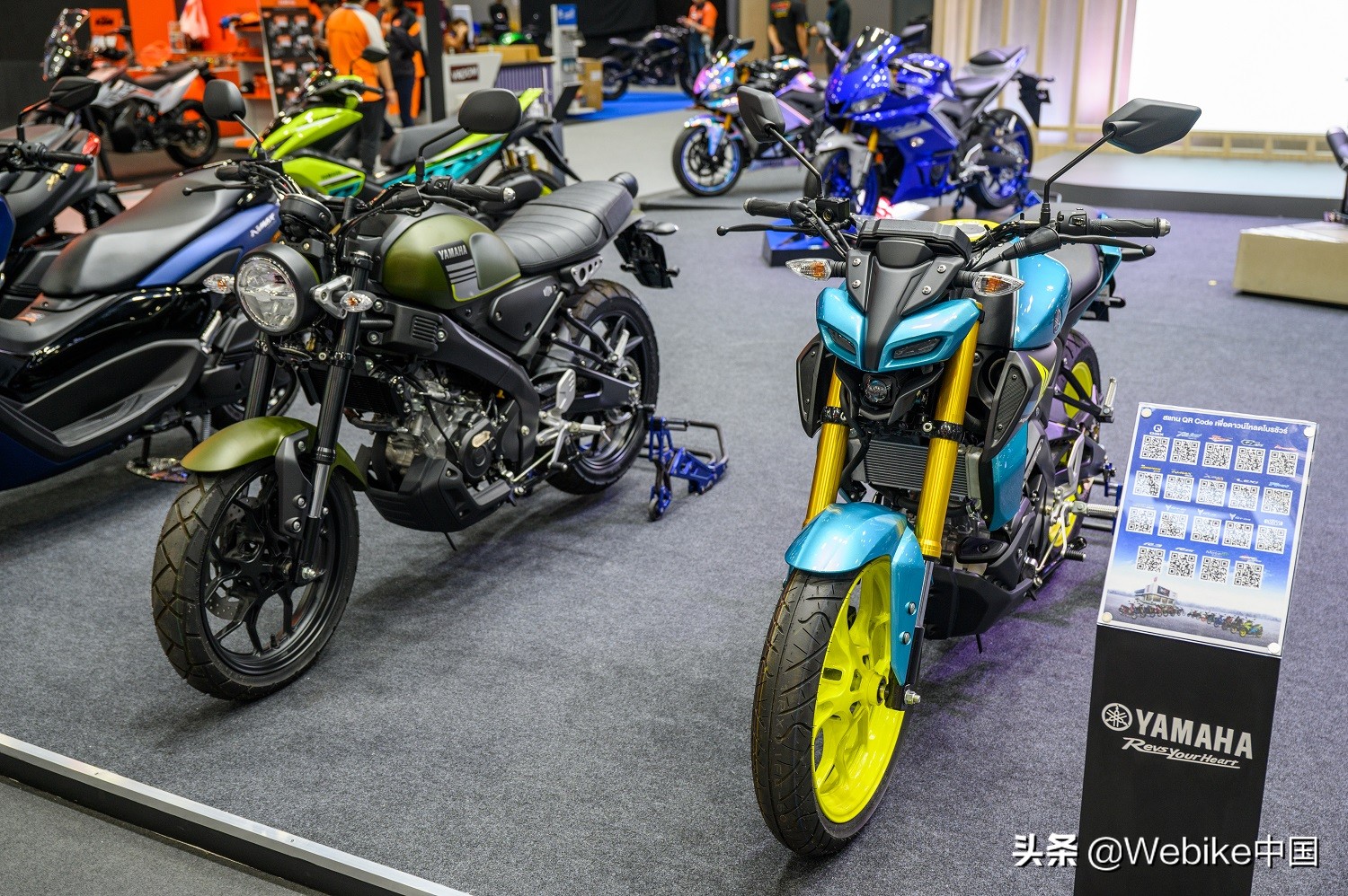 泰国摩托车车展！雅马哈超狂促销回馈车友