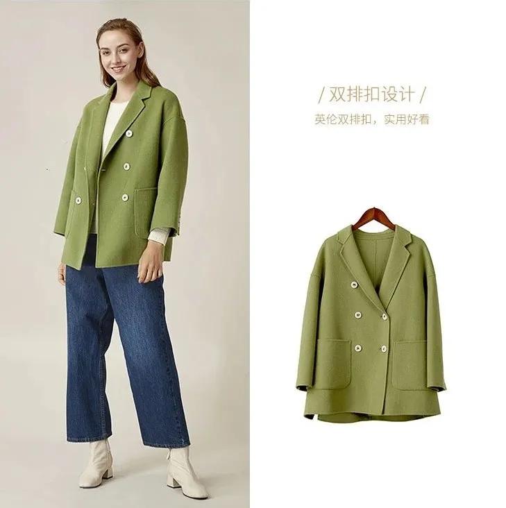 大格子大衣好看吗,焦糖色大衣好看吗