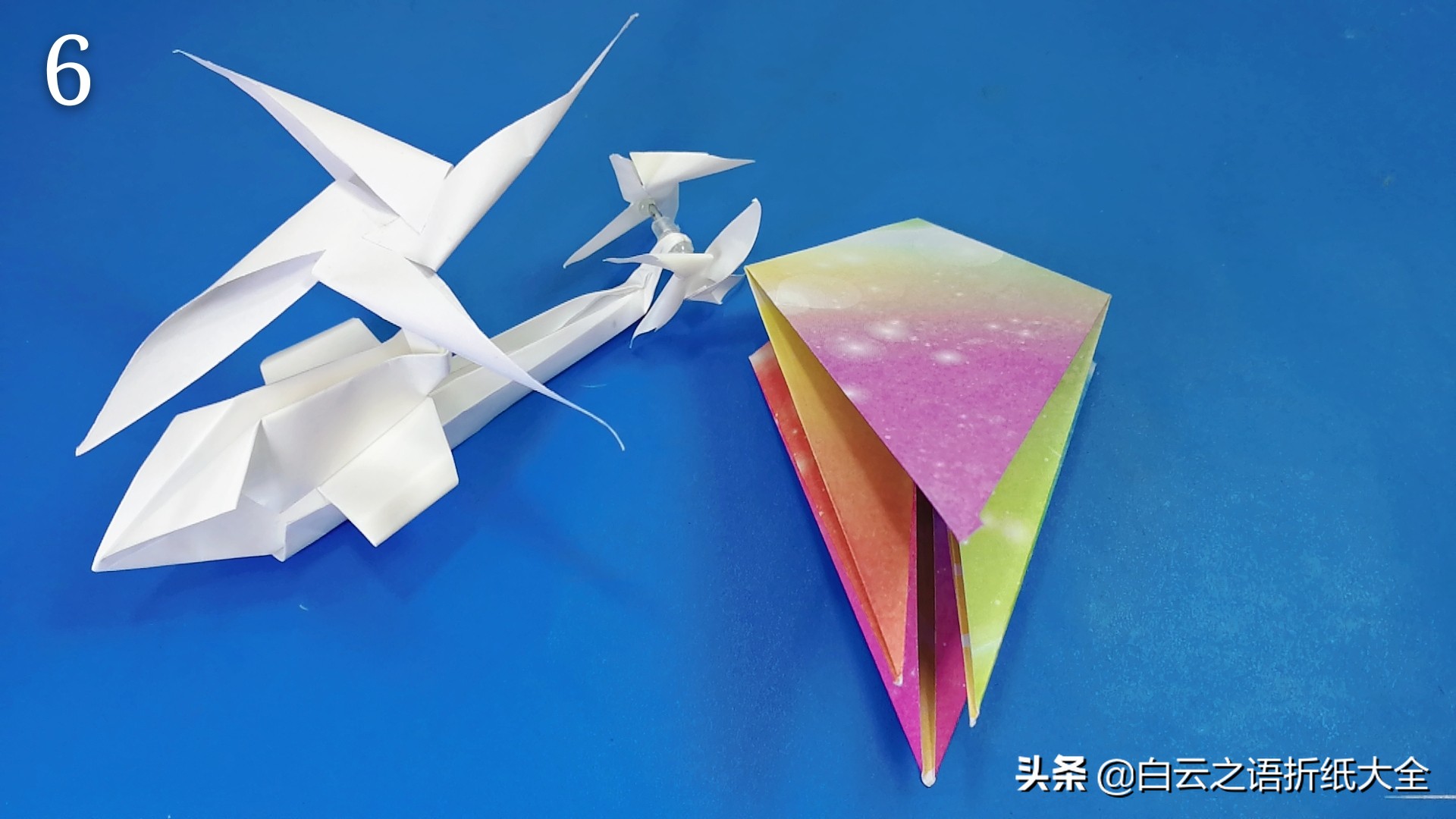 折纸直升飞机应该怎么折,折纸的直升飞机简单