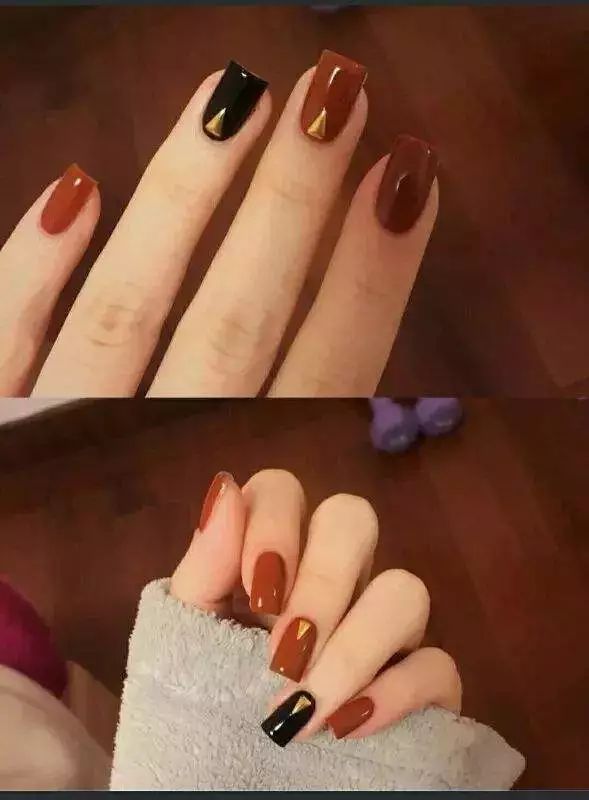 短指甲适合的美甲小仙女,小仙女夏季必备薄荷美甲