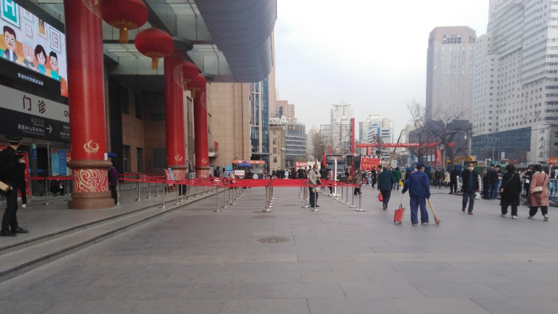 疫情期间最强四大医院,疫情结束后的医院原视频