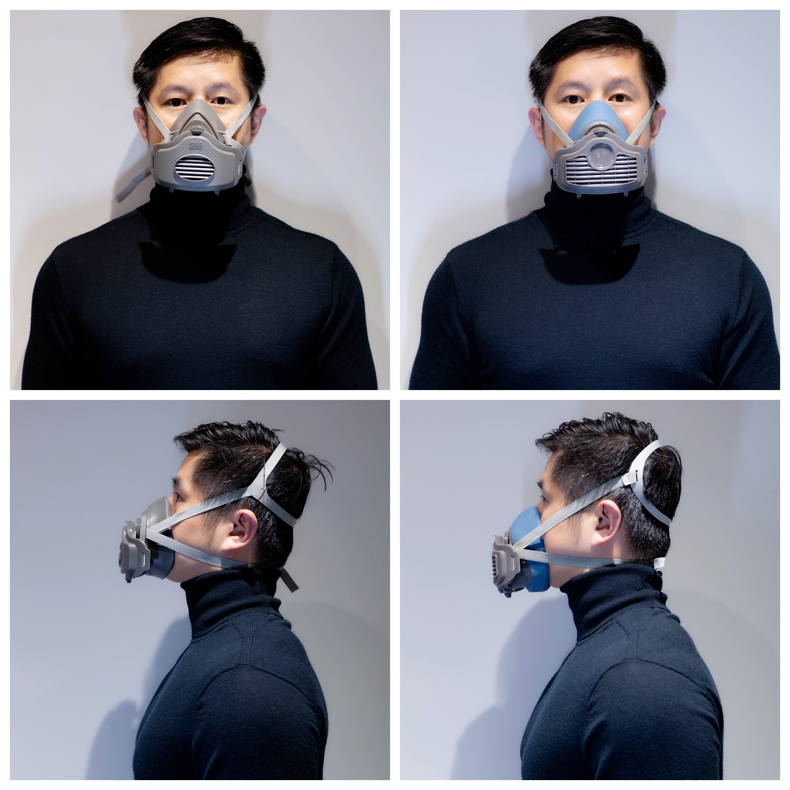 3m防毒面具哪个型号最好,3m6200防毒面具圆形款使用教程