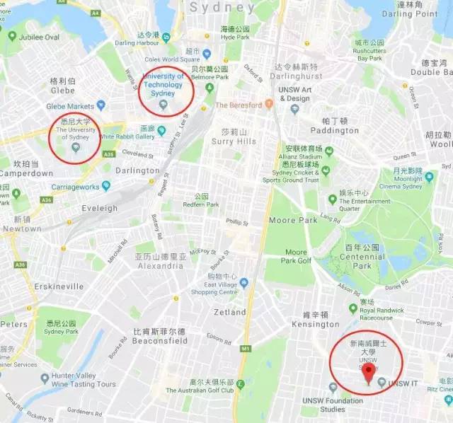 澳洲大学分布图,澳洲大学地理位置怎么样