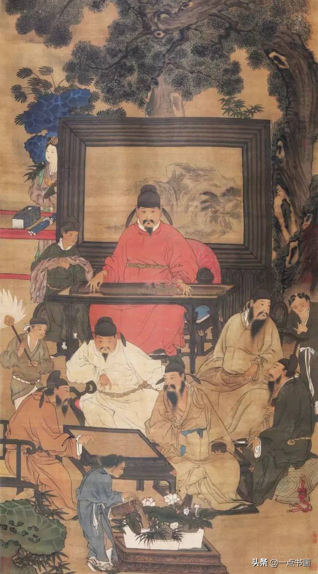 明仇英拍卖60亿的作品,明仇英桃源仙境图临摹