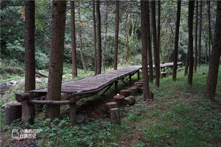 秦岭山谷中的桃花源,秦岭深处一座美丽的世外桃源
