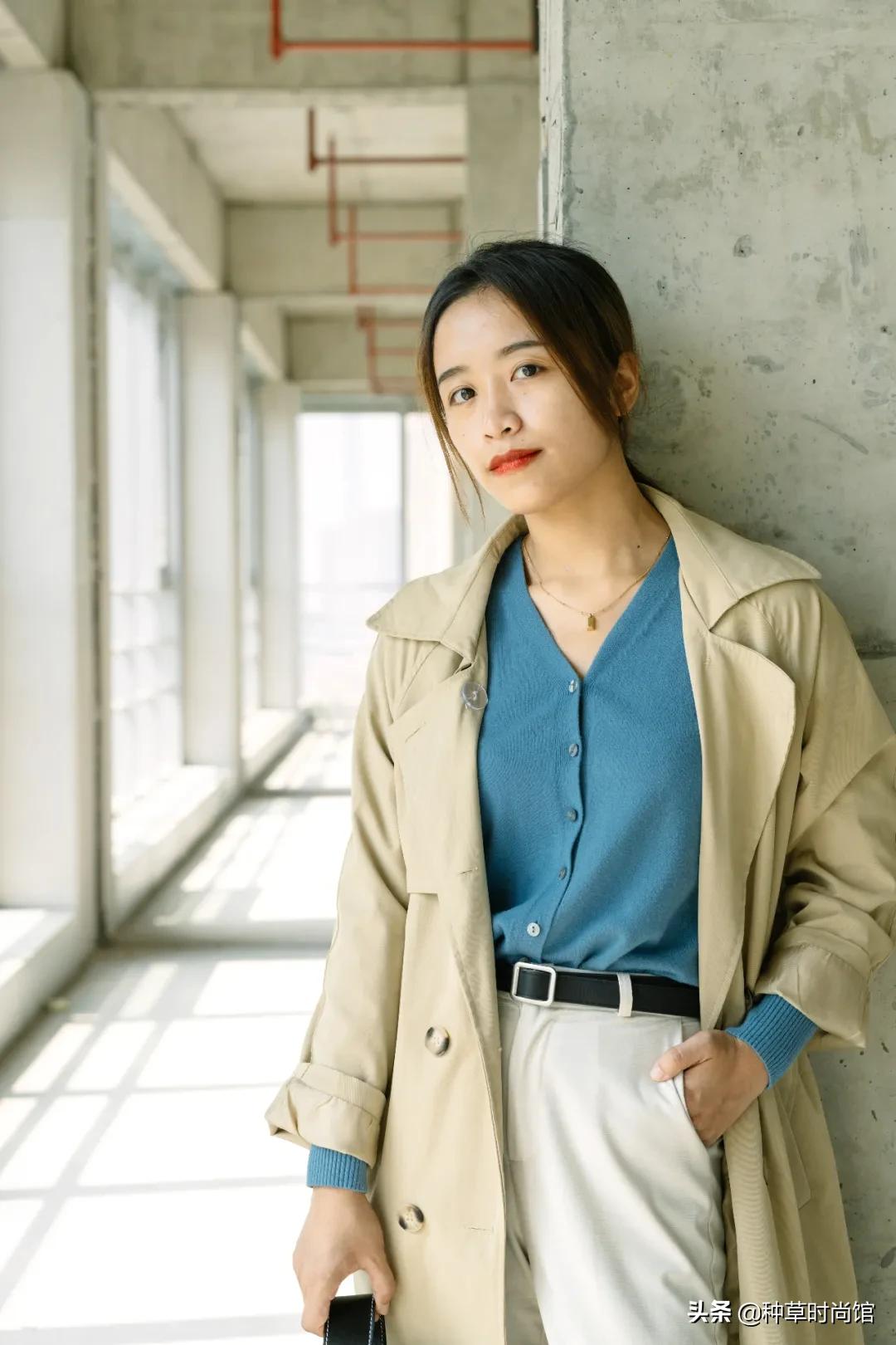 秋天风衣就选这样的,今秋流行的风衣款式