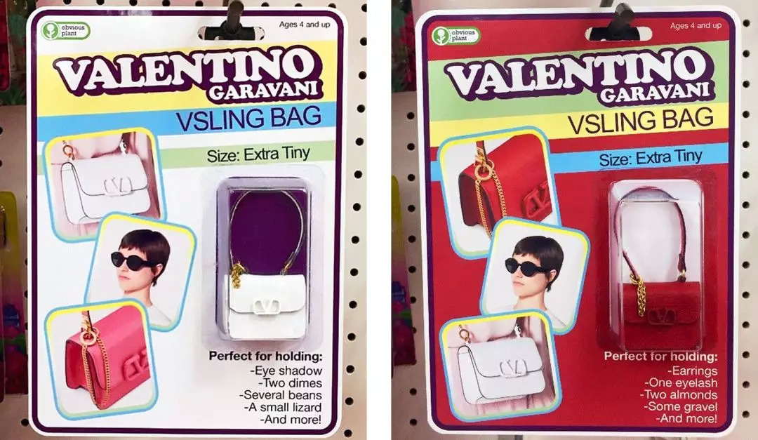 我的胸，我的手指，我的脚腕……都需要一只包包