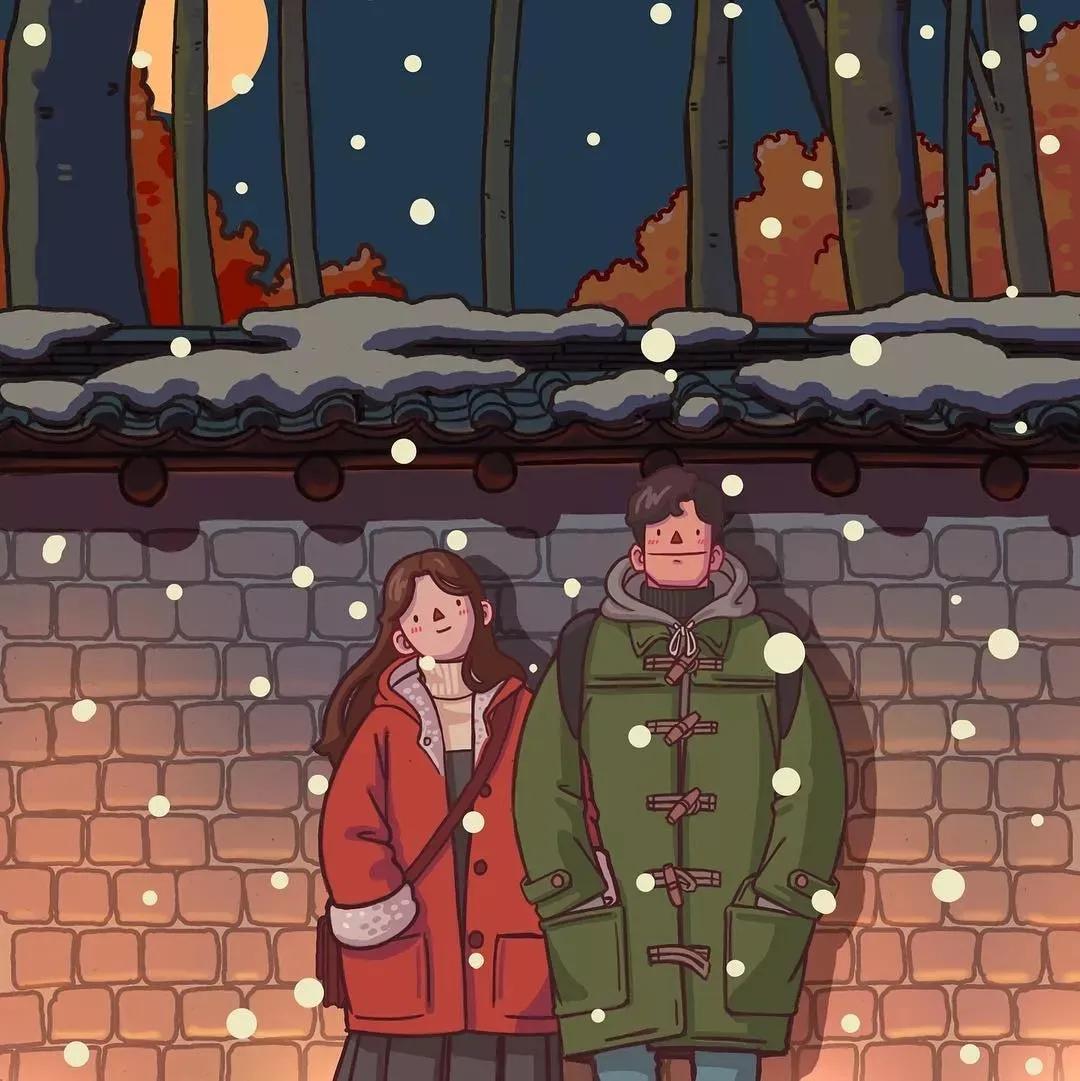 韩国插画师爱情故事,韩国插画大师情侣