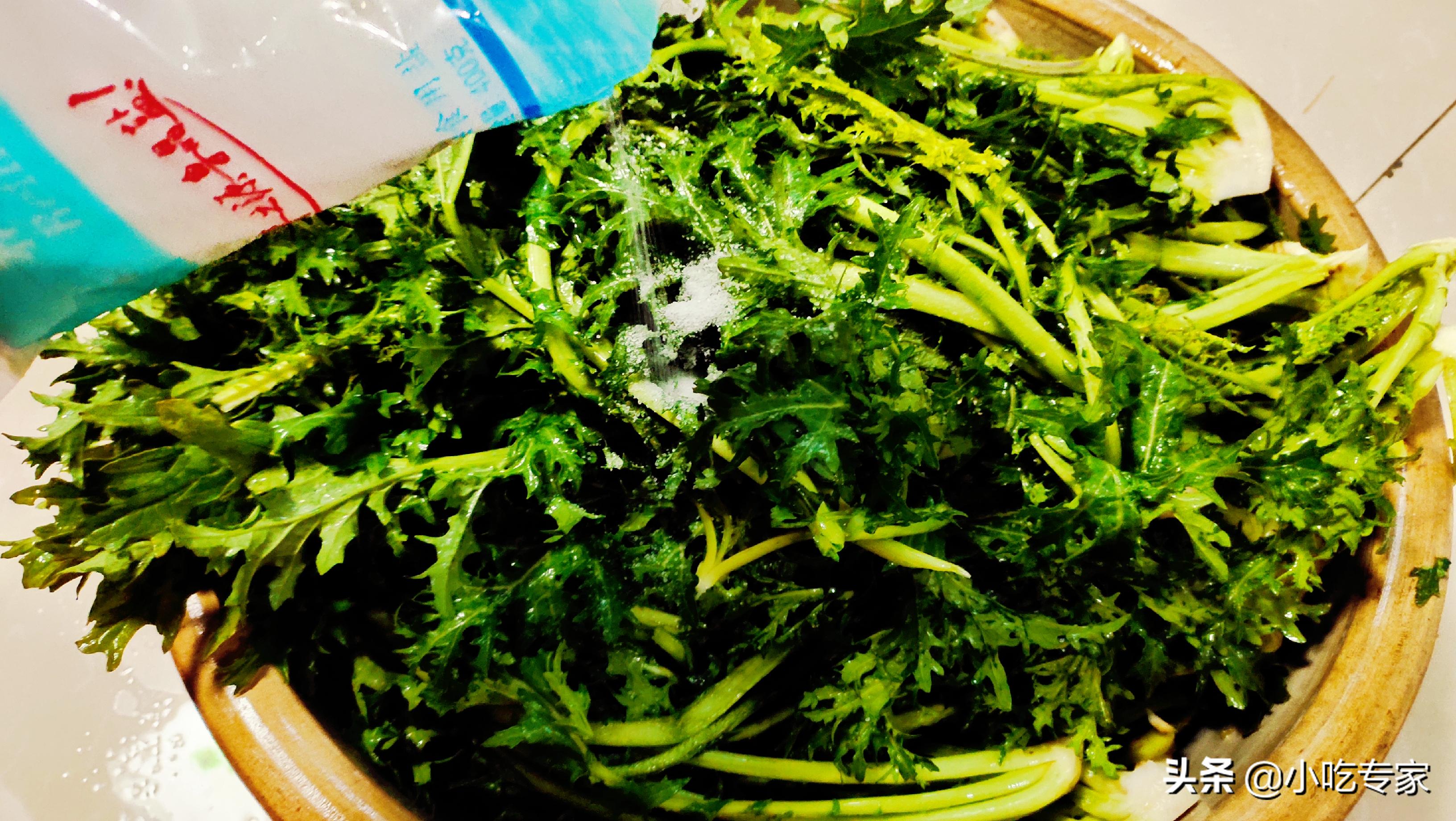 原来腌雪菜这么简单,烀老式咸菜