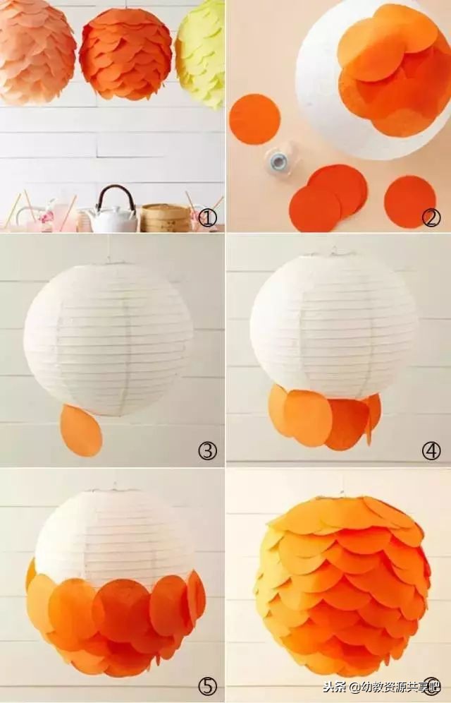 幼儿园关于春节的手工灯笼,2022春节灯笼手工制作10000种