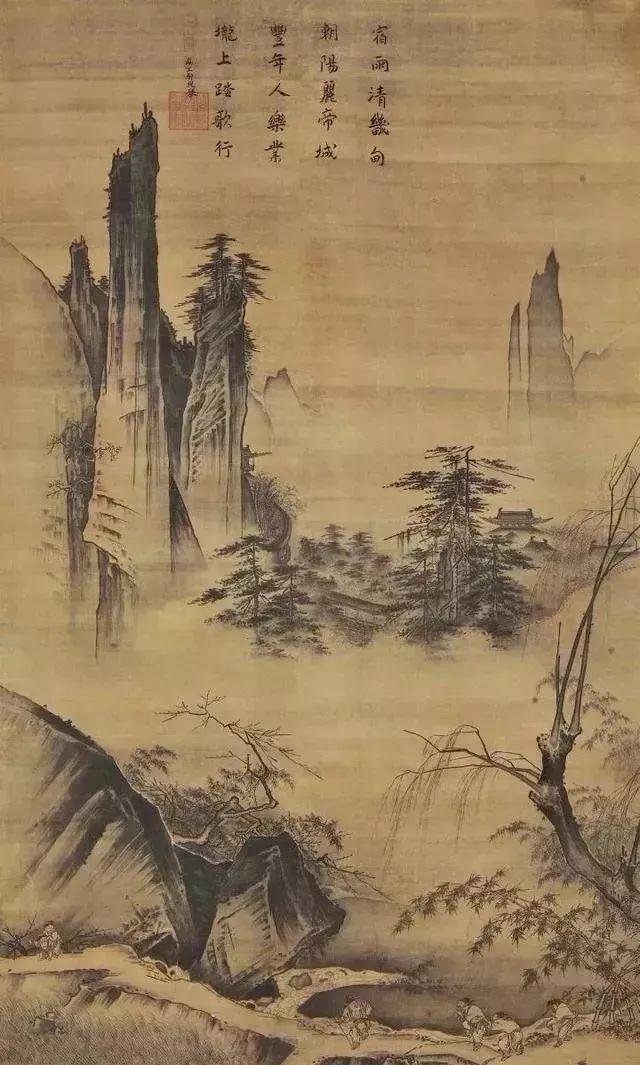 古画放大讲解,把画放大100倍
