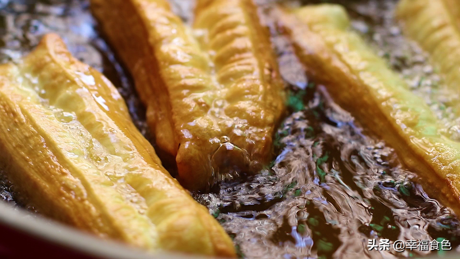 正宗油条的做法和配方自制更放心,早餐店油条配方个个空心又酥脆