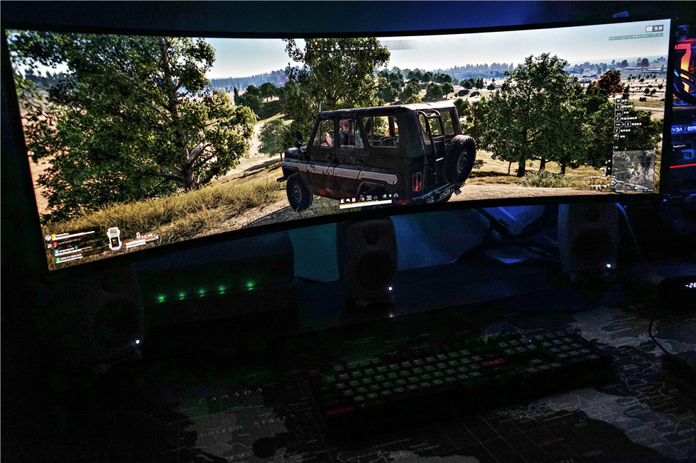 三星玄龙骑士49寸显示器测评144hz,49寸显示器曲率1500和1800