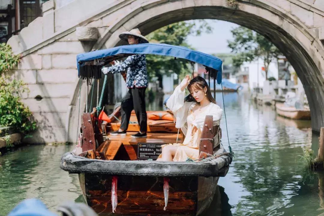 乐玩周庄|十一人从众?换一种打开方式,独享一个人的绝美水乡