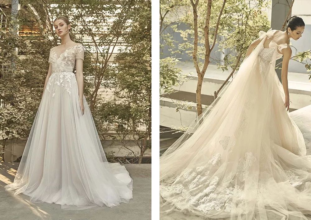 昆凌唐嫣谁漂亮,昆凌婚纱和baby婚纱