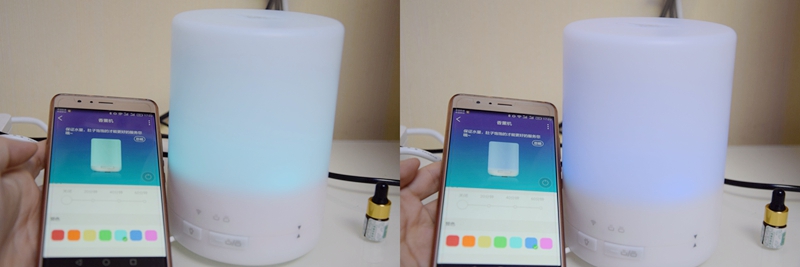 用了一年多的香薰机，一直当小夜灯，才知道还有这功能