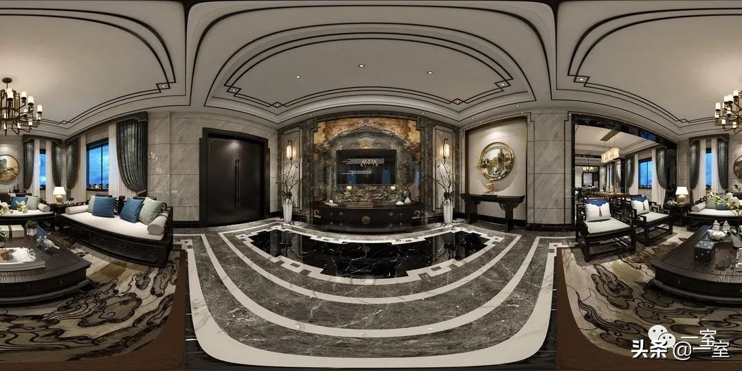 全景效果图最大的,如何出全景效果图