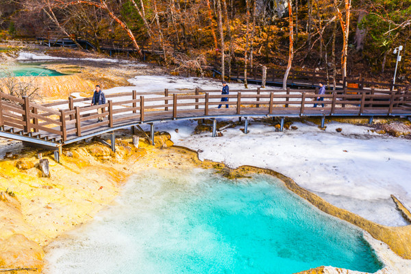 九寨沟最美的一处景点,九寨沟风景区好山好水好风光