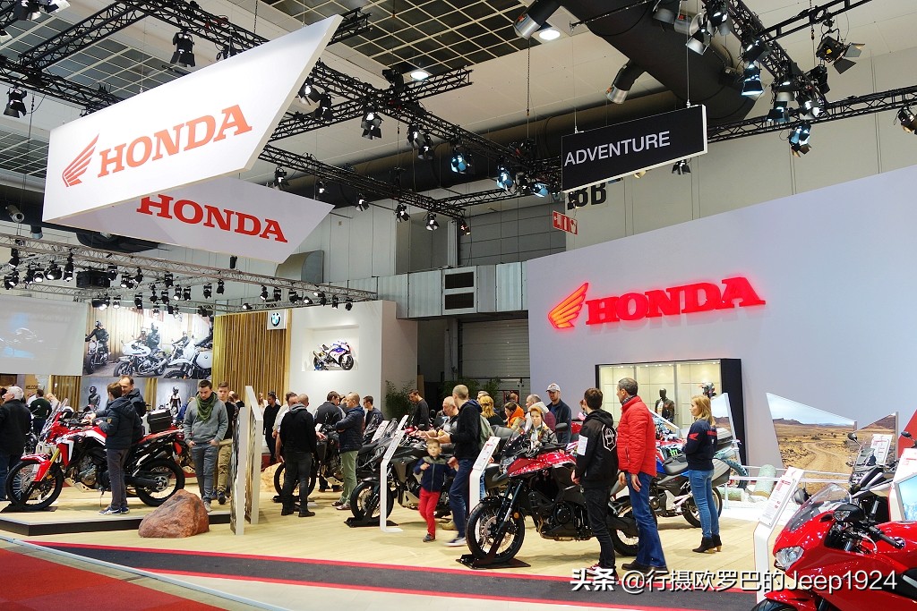 老司机带你逛欧洲布城摩托车展,3——Honda本田篇