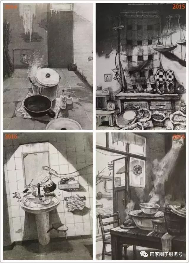 清华大学美术学院设计素描高分卷,清华学生校考素描作品