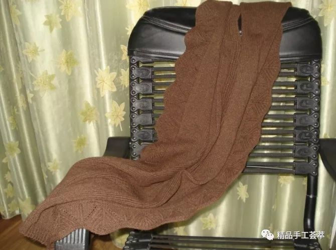 永远的平针,钻石披肩平针部分的教程